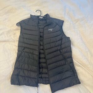 Arc'teryx Black Puffer Vest